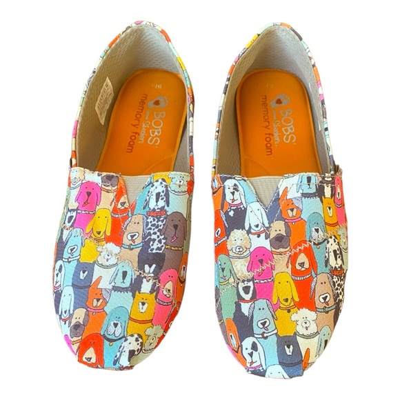 BOBS from Skechers Shoes - Bobs Colorful Memory Foam Dog Shoes size 8.5